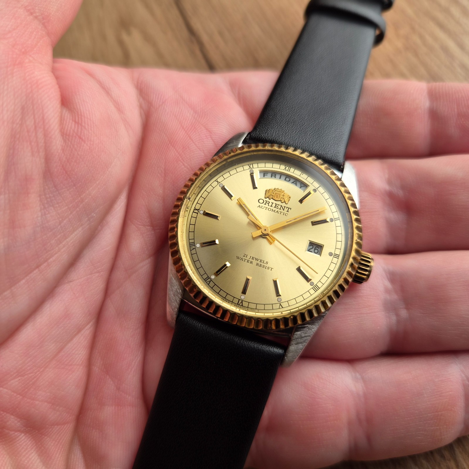 Orient President watch day date orient Automatic Watch classic mechanical watch