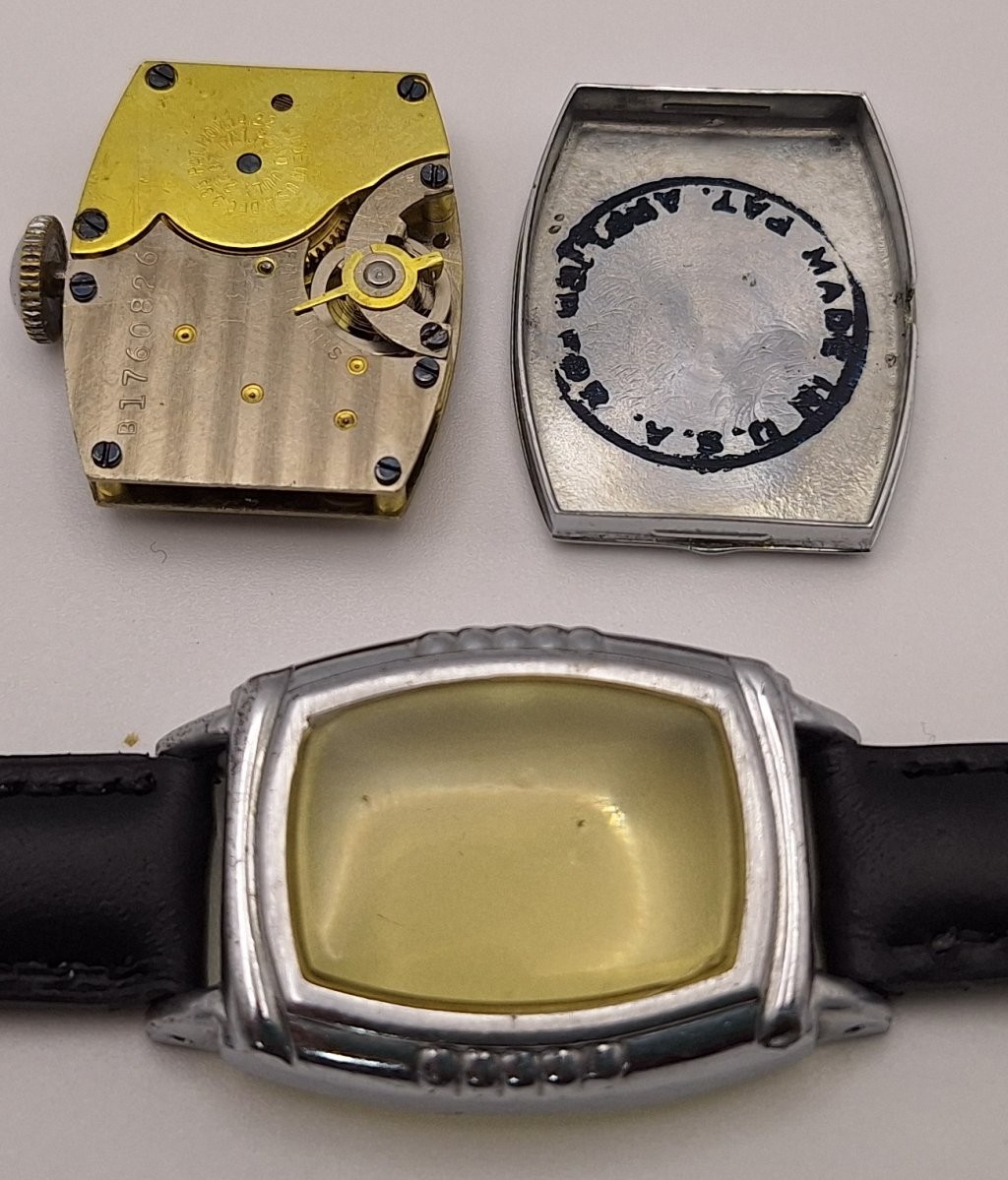 1930’s Ingersoll Mickey Mouse Chrome Watch Serviced and Wearable NICE Cond. 1939