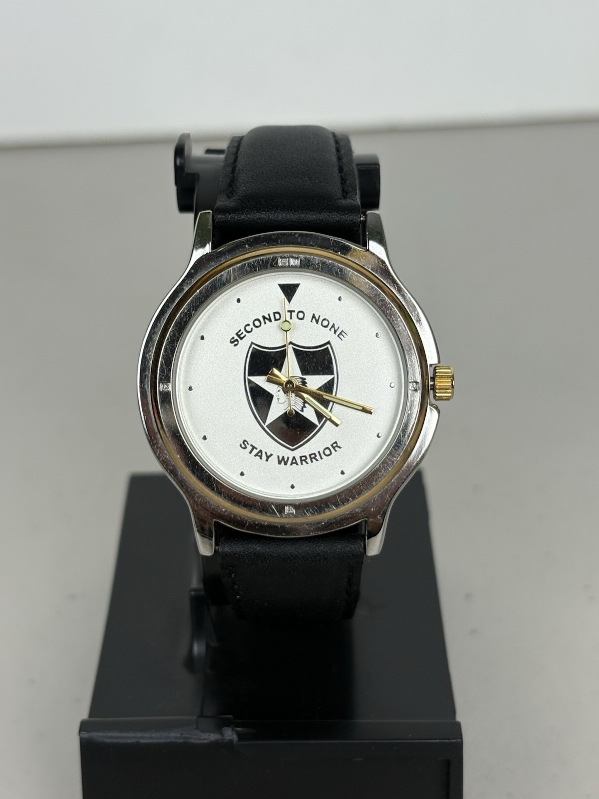 US Army 2nd Infantry Division Watch Second To None Stay Warrior Military Men
