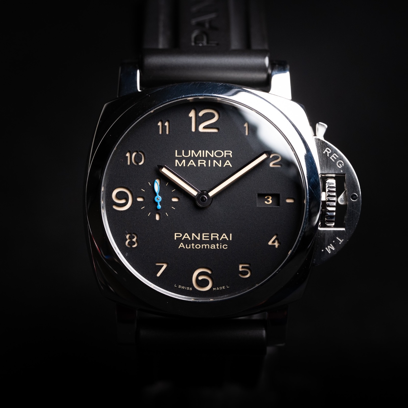 Panerai Luminor Marina Leather Strap & Rubber Strap PAM01359