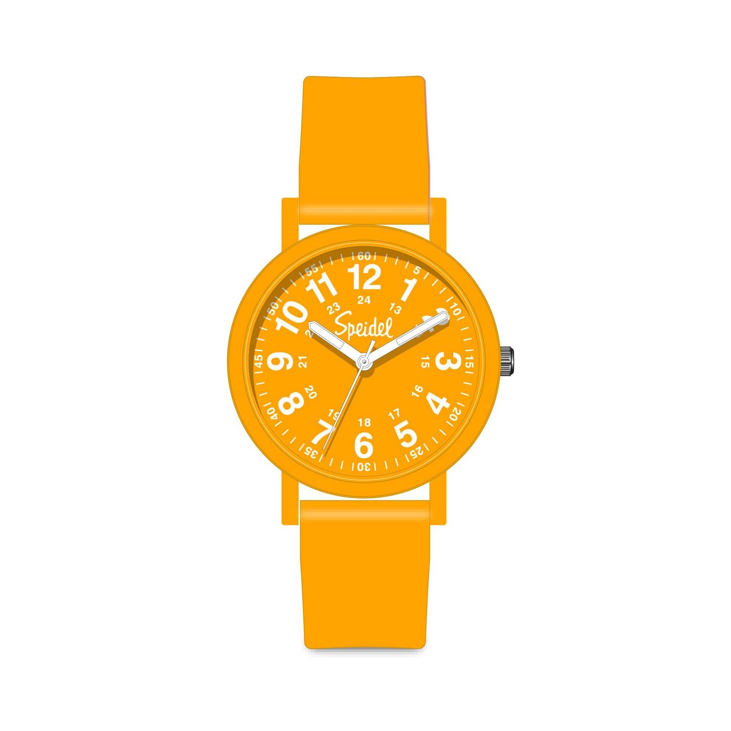 Speidel Eco Color Pop Recyclable Plastic Watch with 18mm 18mm, Mimosa