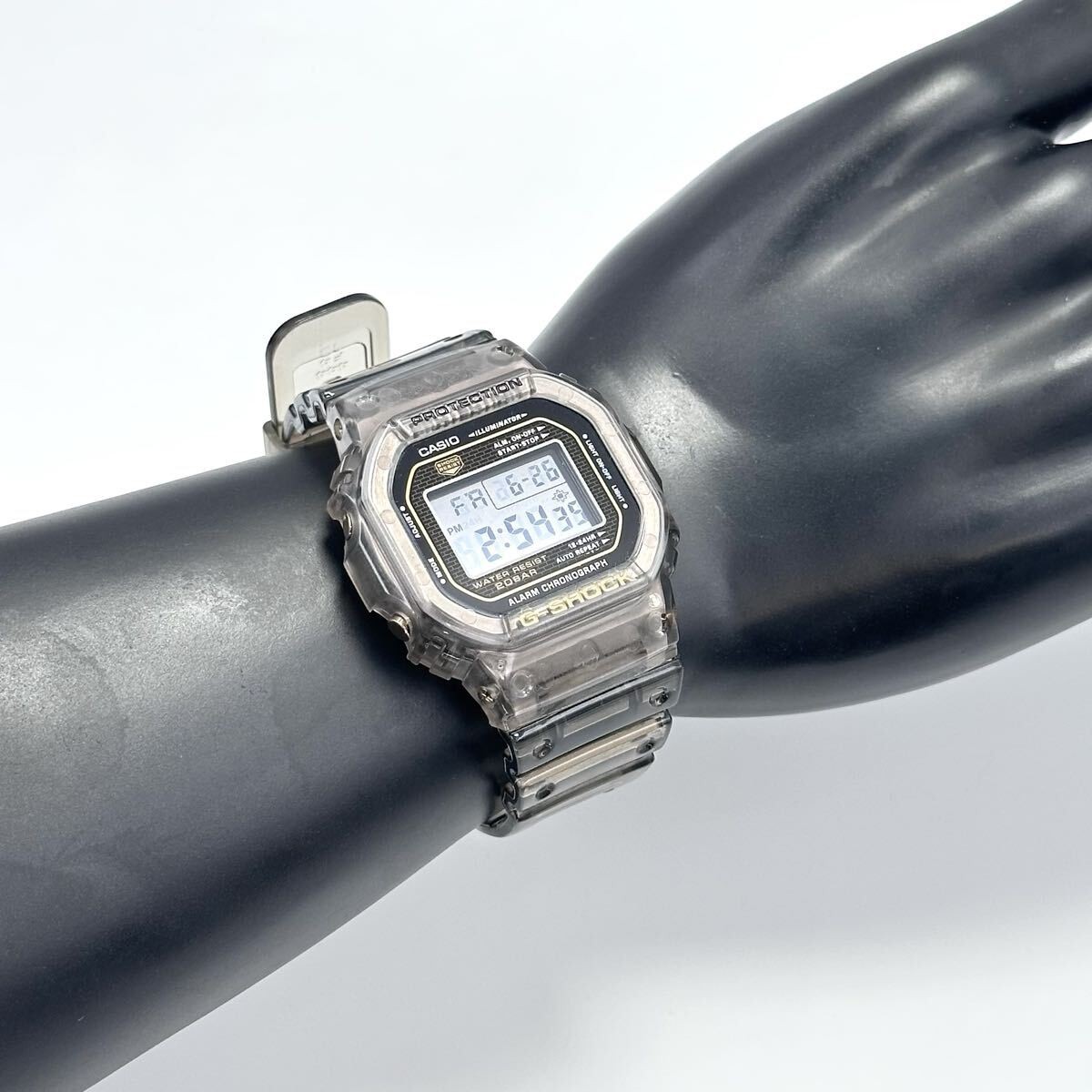 Casio G-Shock DW-5025D-8JF 25th Anniversary Ocean Gray Mirror LCD Watch