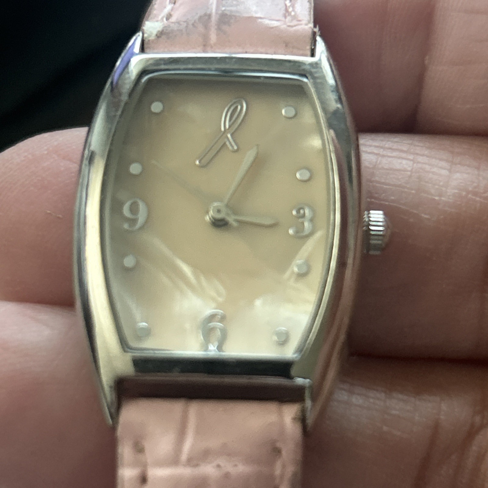 Breast Cancer Awareness Watch NEW BATTERY