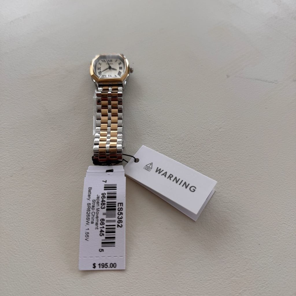 Fossil Harlow Three-Hand Two-Tone Stainless Steel Watch ES5362