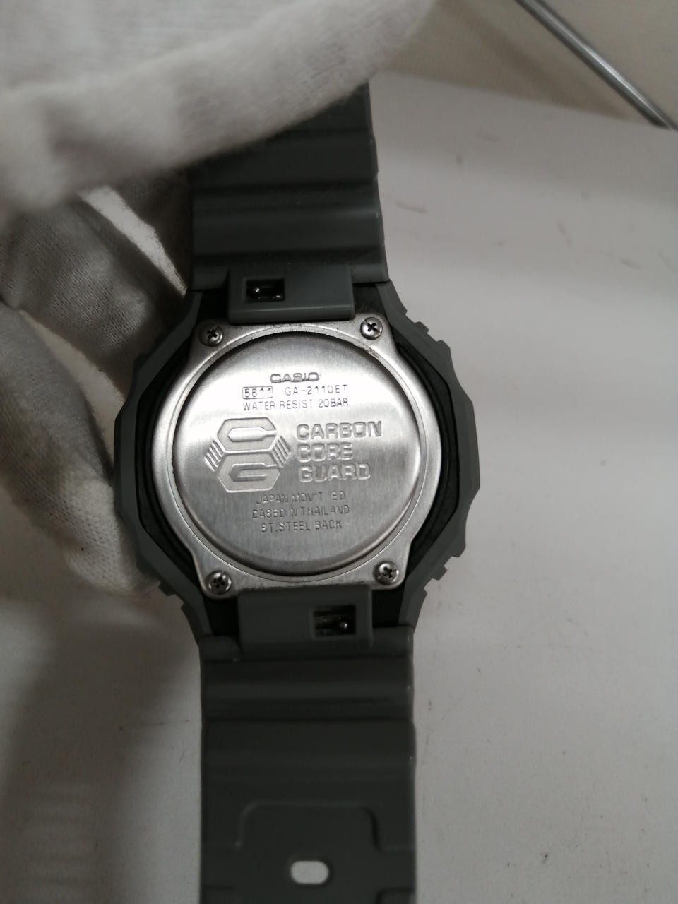 [A3S] Casio G-Shock GA-2100 Grey Carbon Core Guard Quartz Watch [t1x]