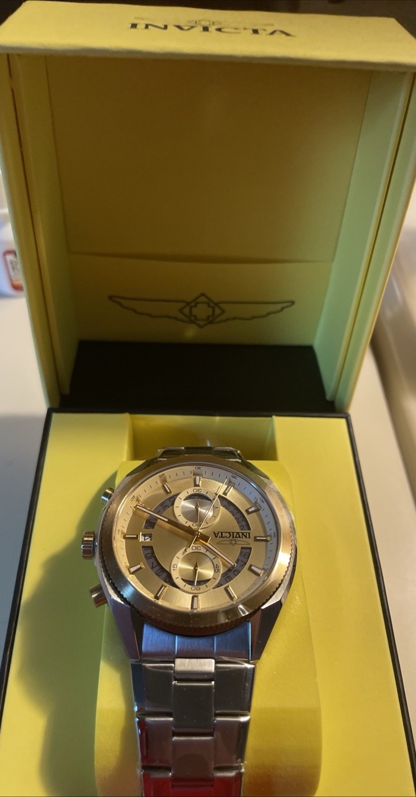 Men’s Invicta Speedway Watch Model #50435 45mm New In Box with Warranty 2 years