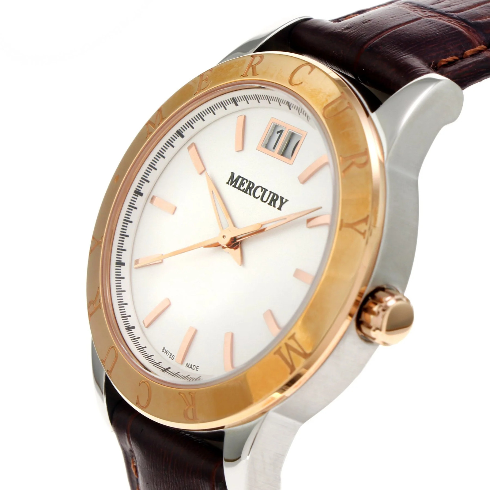 Mercury – Swiss Watch – ME340-SRL-1 Quartz 36 mm ME340 50m (5 ATM, 169 ft)