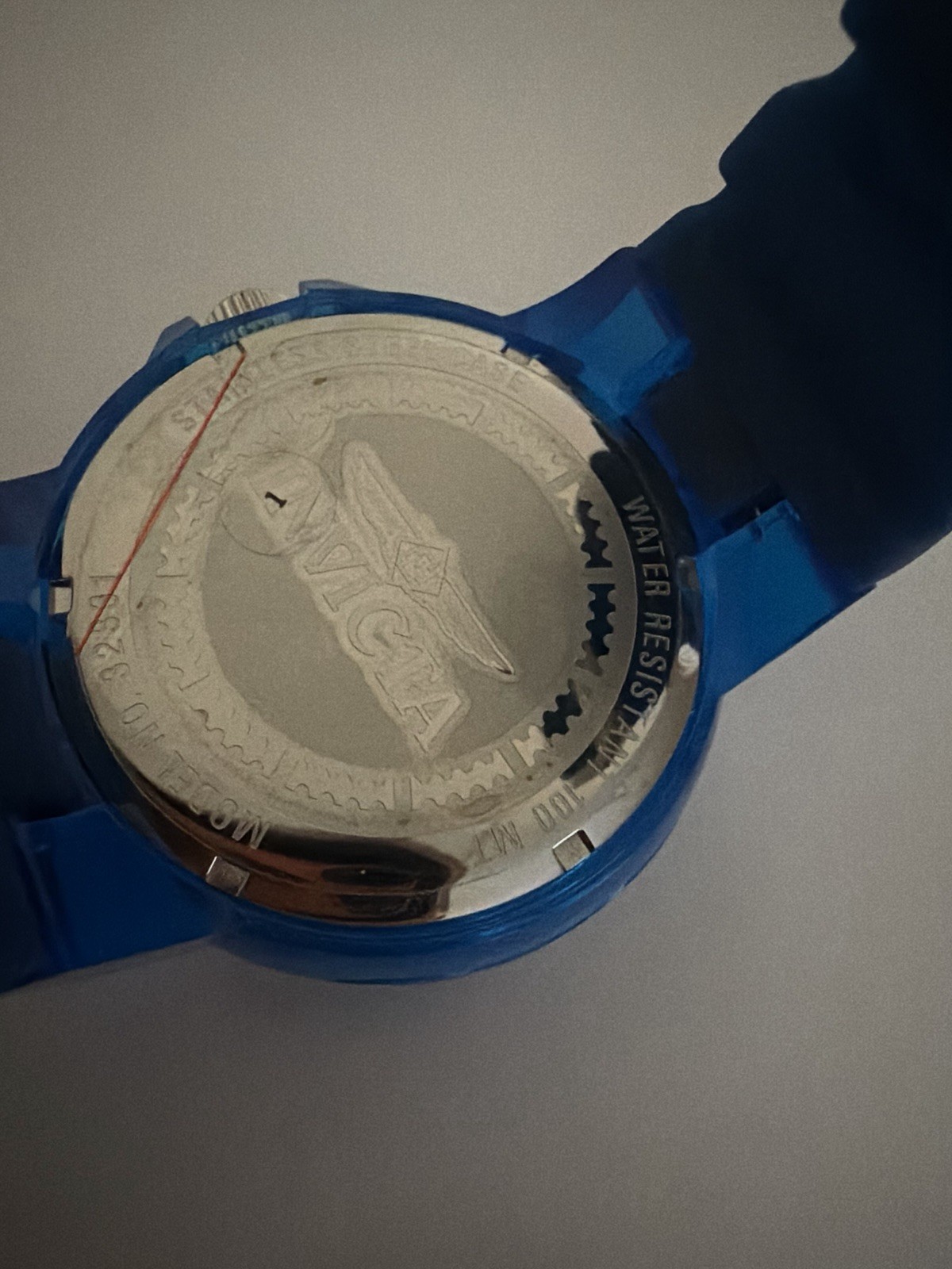 Invicta Pro Diver Men’s Quartz Date 100m 50mm Blue Dial Blue Silicone