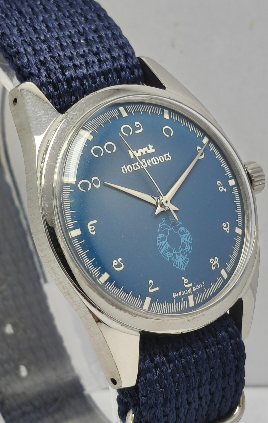 HMT GENDABERUNDA 17J Hand Winding Wrist Watch For Men’s In Working Condition