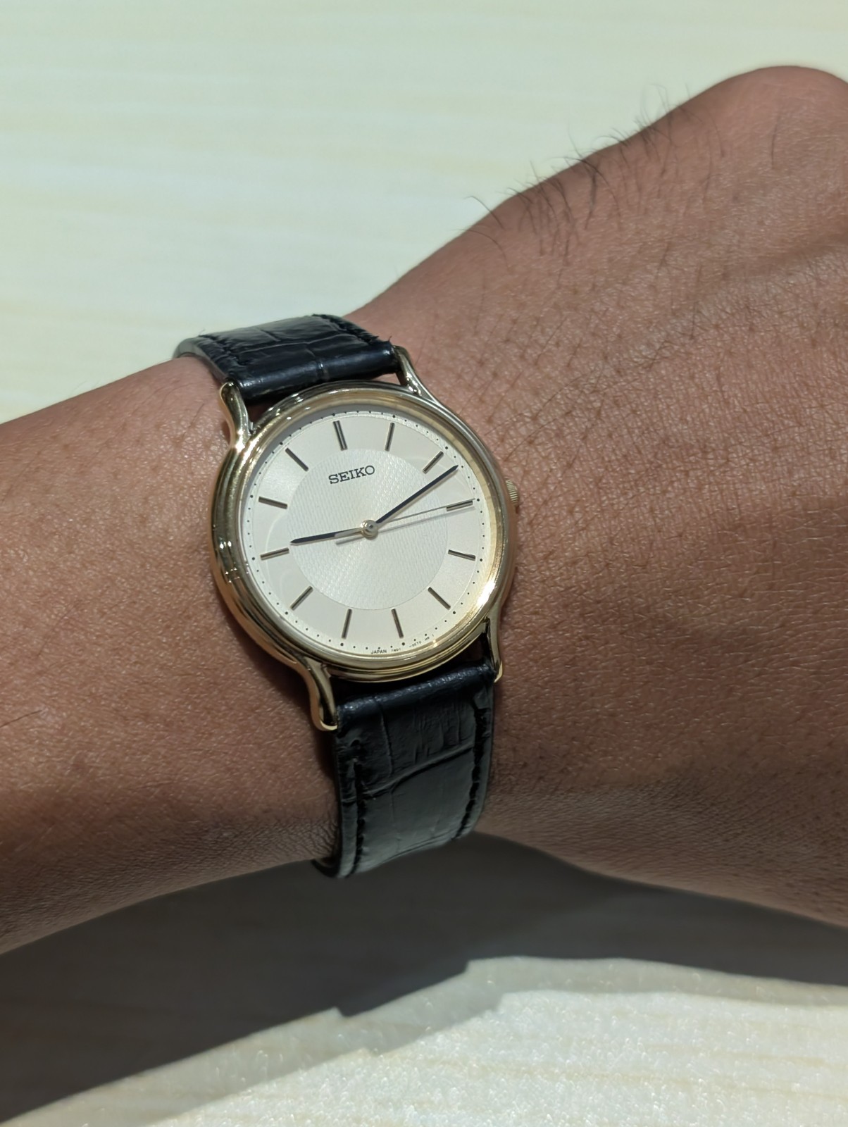 Vintage Seiko Spirit SCDP034 Gold