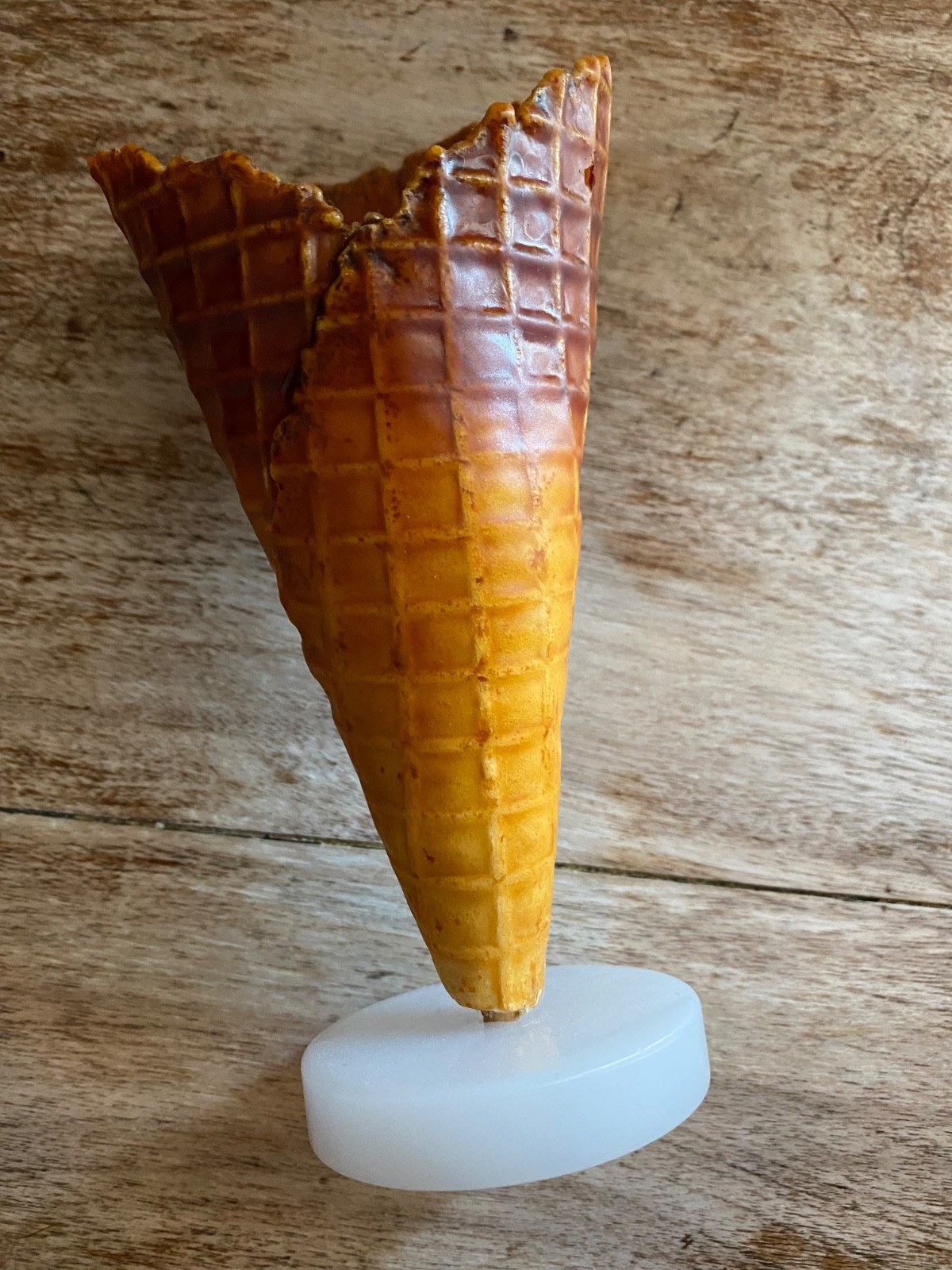 WAFFLE CONES 🍦FOOD PROPS Display art 🦩 Great Quality 🍦
