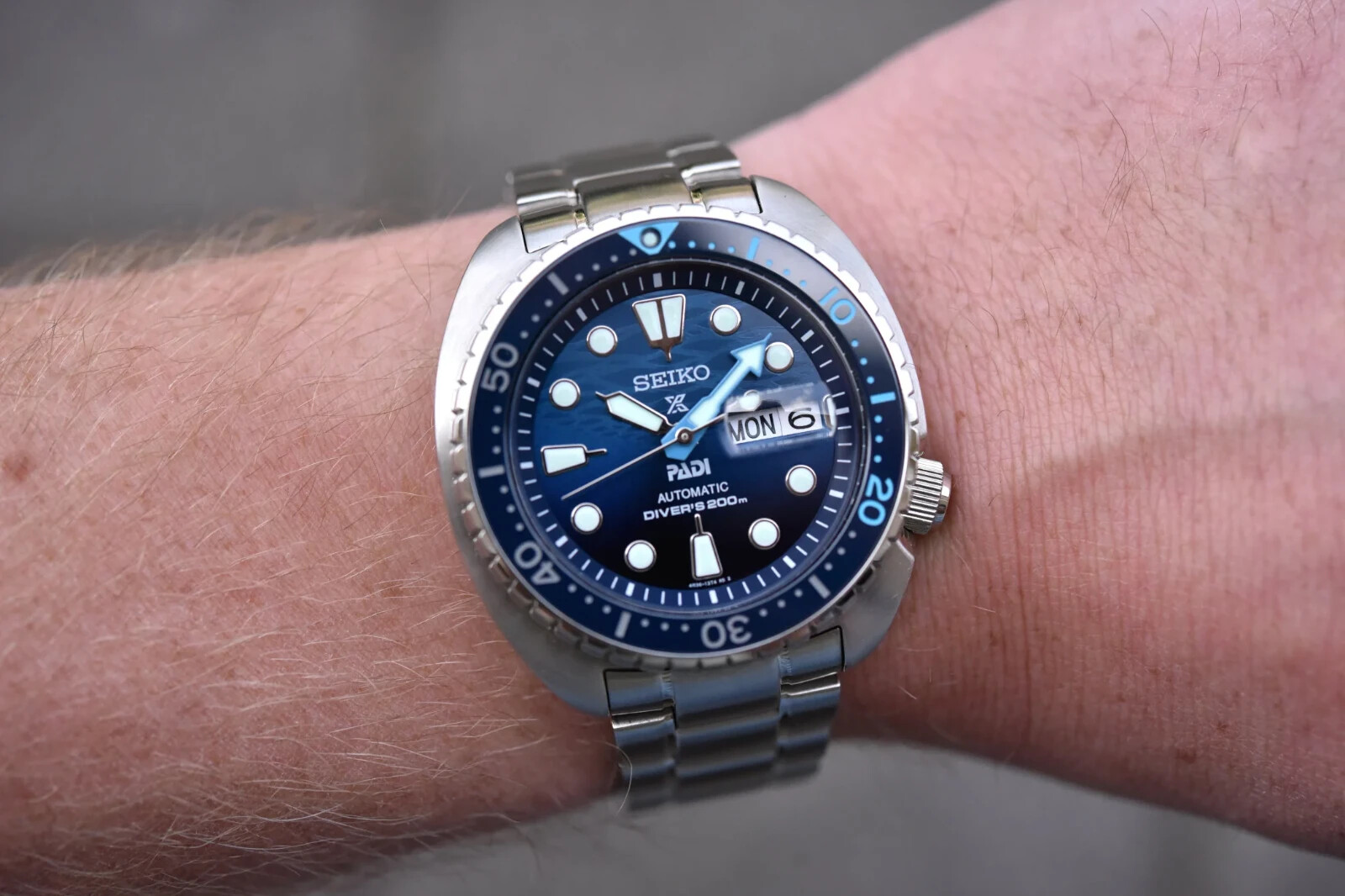 NEW Seiko Prospex SRPK01J1 PADI Special Edition Blue Dial (FEDEX 2 DAY)