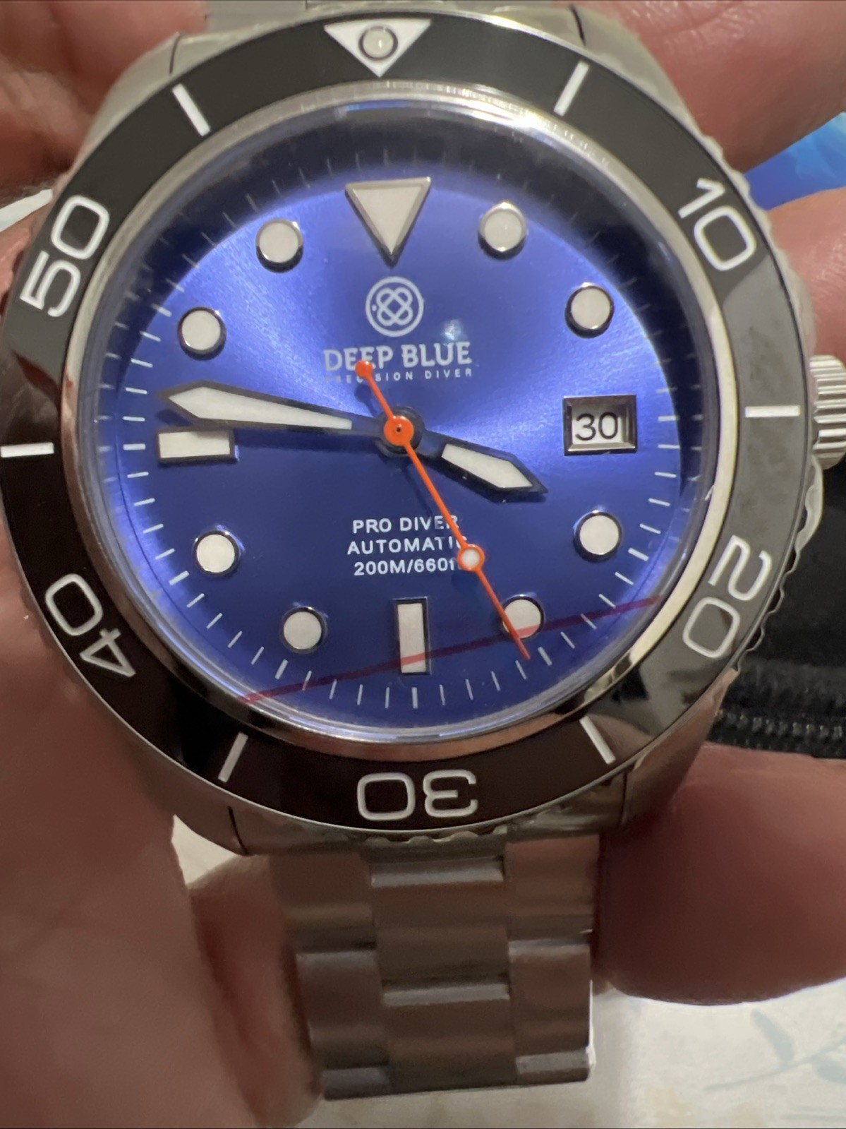 Authentic🔥PRO DIVER 200 LAVENDER DIAL🔥42.5MM AUTOMATIC❤️DIVE WATCH🎁BNS🙏
