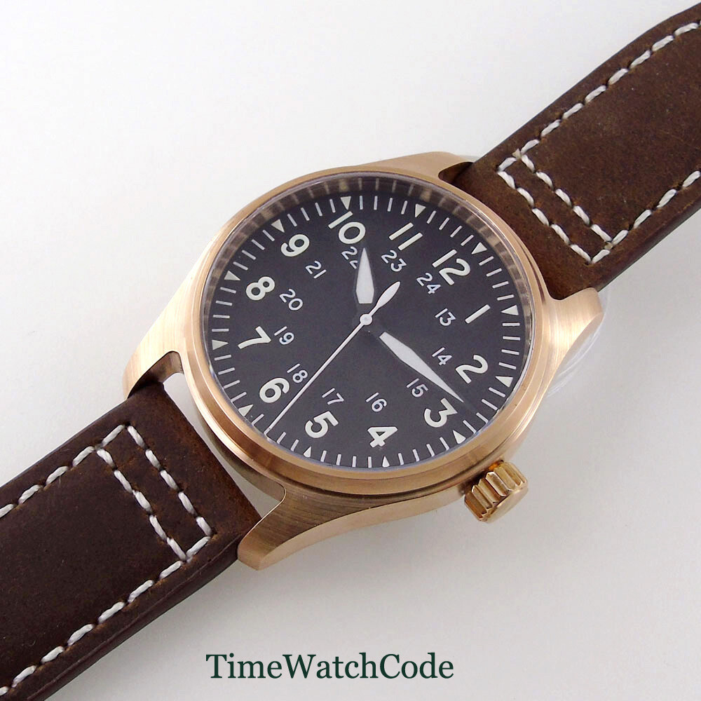 39mm Diver Automatic Men’s Watch Solid Bronze CUSN8 NH35A PT5000 Sapphire Glass