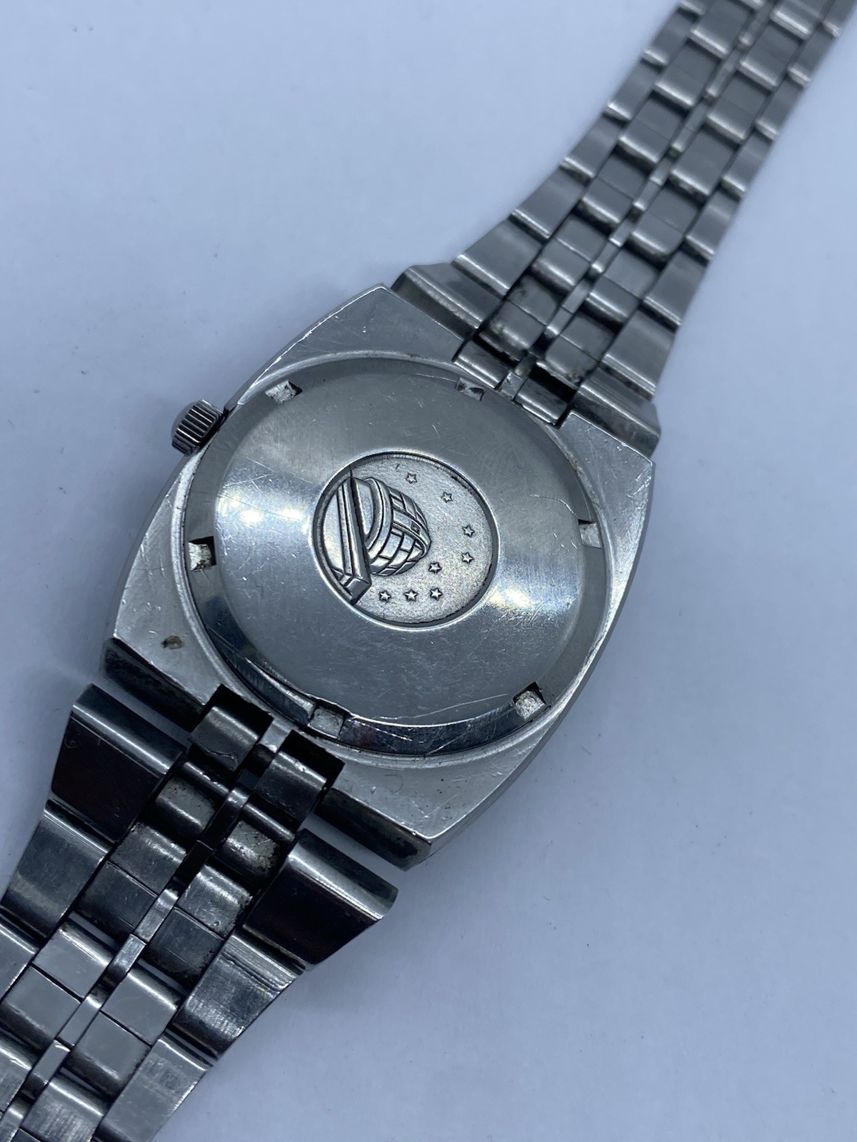 Omega Constellation 168.045 Cal 751 Automatic Men Watch For Repair Gold Bezel