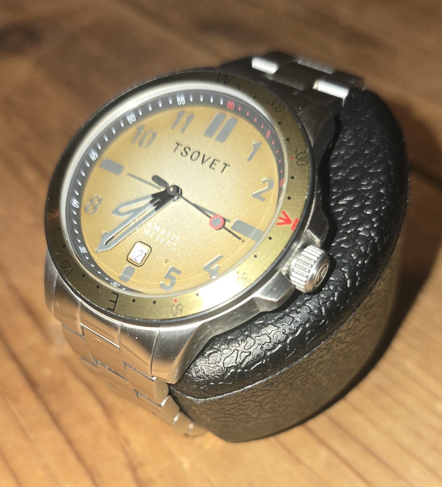 TSOVET FORESTER TS-4002 AUTOMATIC MOVEMENT WATER RESISTANT 100M MEN’S WATCH
