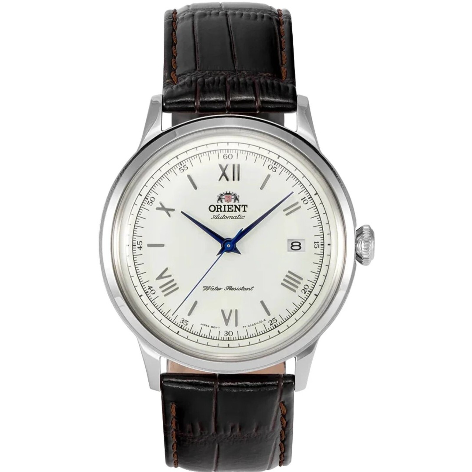 Orient Vintage Bambino Men’s Automatic Watch TAC00009W0 White Dial Brown 30M