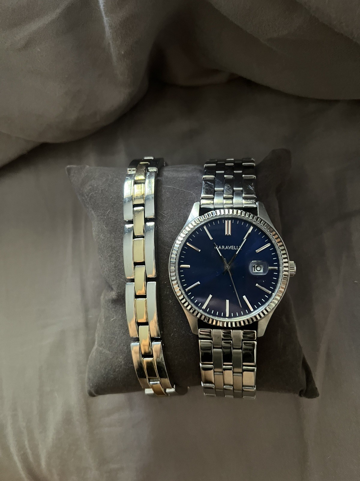 (Gold Watch 500). ( Silver Watch w/ Bracelet $200)