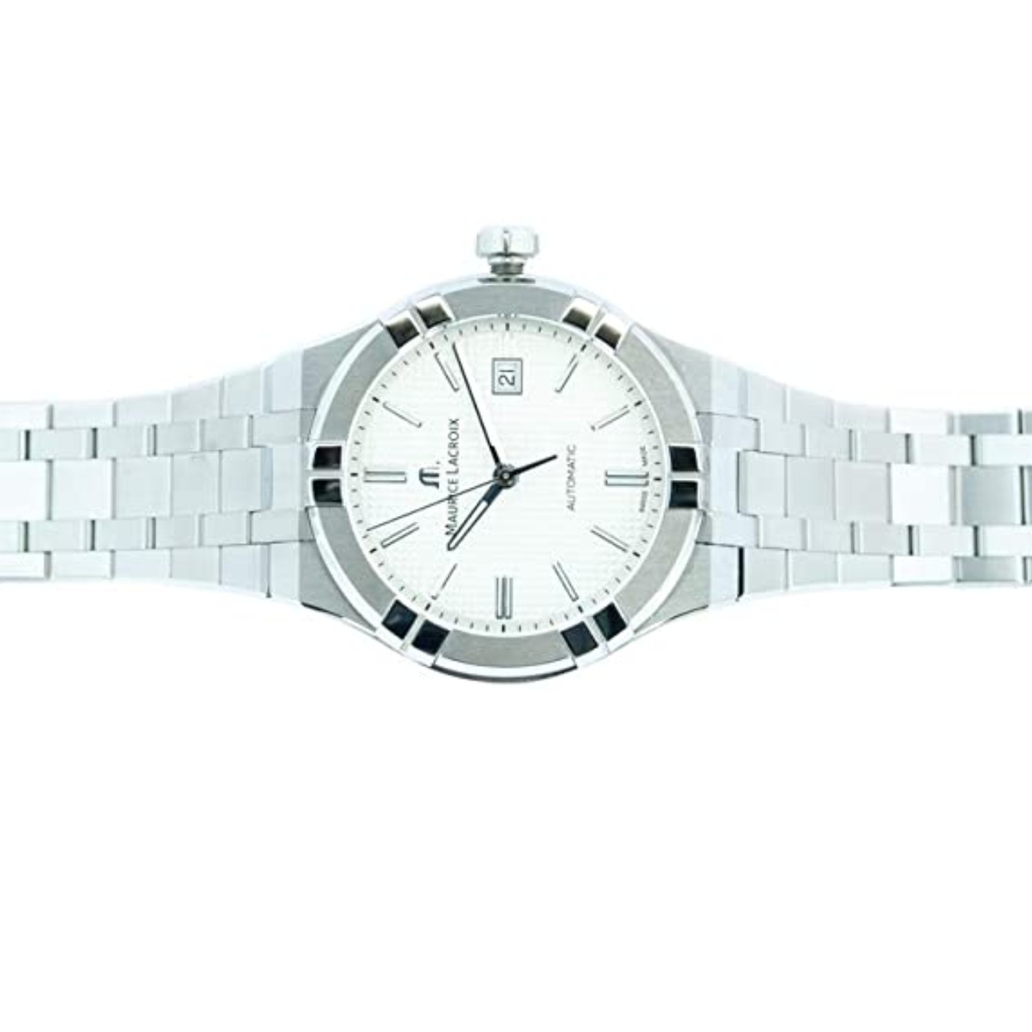 Maurice Lacroix AI6008-SS002-130-1 Men’s Aikon Grey Automatic Watch