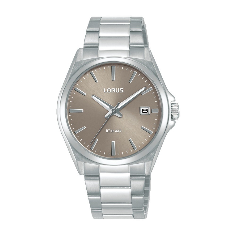 Lorus Ladies Watch RH961SX9 Bronze Sunray Dial Stainless Steel RRP £69.99