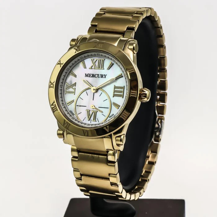 Mercury – Swiss Watch – ME255-GG-7 Swiss Quartz 36 mm ME255 50m (5 ATM, 169 ft)