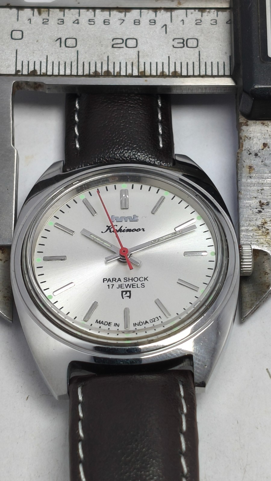 HMT Kohinooor 17J Hand Winding Wrist Watch For Men’s In Working Condition
