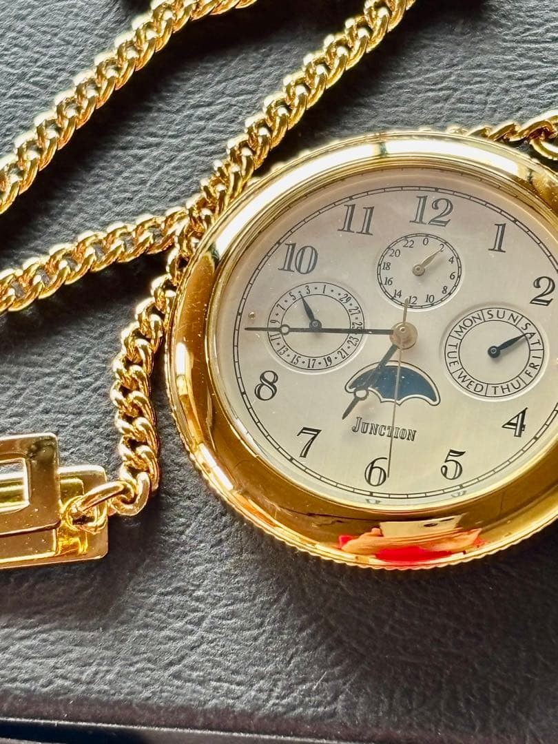 Citizen JUNCTION vintage pocket watch complete item