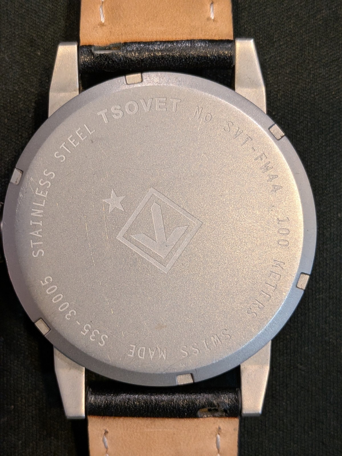 TSOVET men’s Aviator/Field watch 44mm