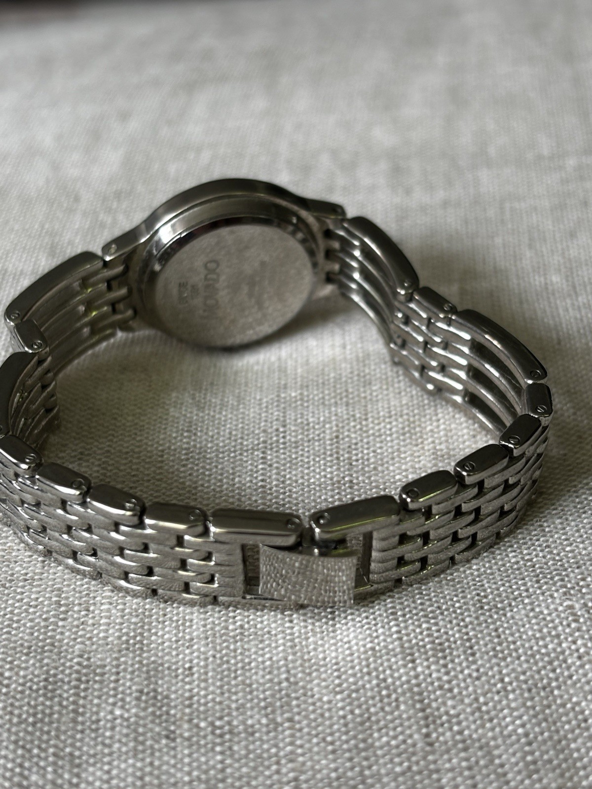 movado womens watch silver stainless steel Watch Pre Owned