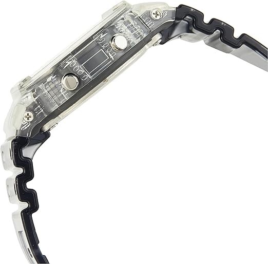 CASIO G-SHOCK MENS WATCH DW-5600SK-1D SEMI-TRANSPARENT SKELETON 2-YEARS WARRANTY