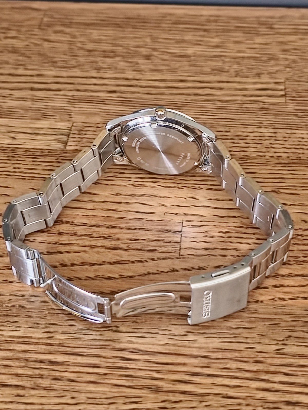 Seiko Spirit JDM Stainless Steel Silver/Champagne Dial 37mm – US Seller