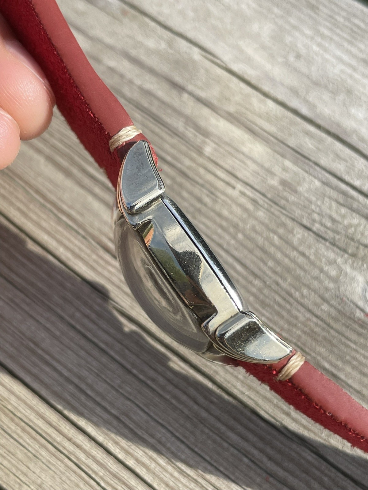 1940’s Men’s Vintage Elgin Tonneau Elgin Cal. 554 Manual Wind 15 Jewels Running