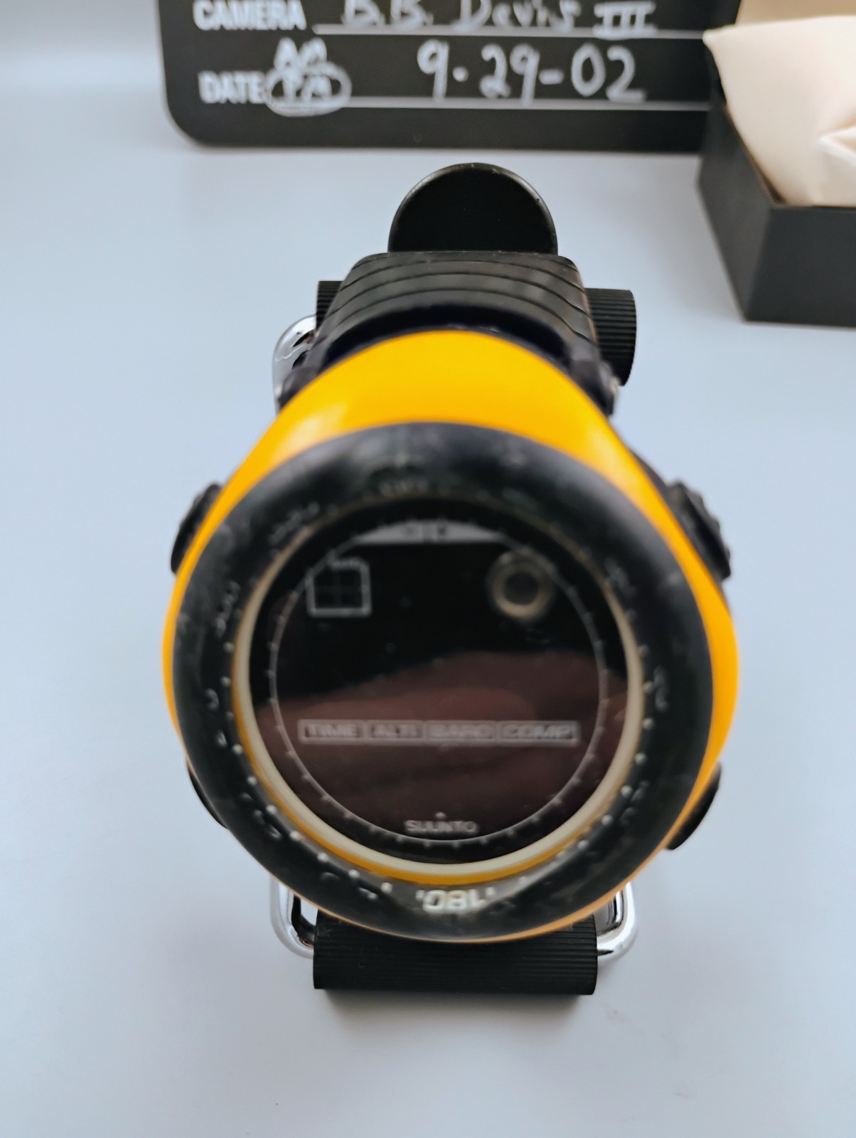 Suunto Vector Yellow ABC Digital Watch Movie Style Prop 127 Hours Hypertime