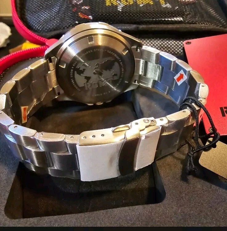 RGMT Black Continental Automatic Diver Watch RG-8024