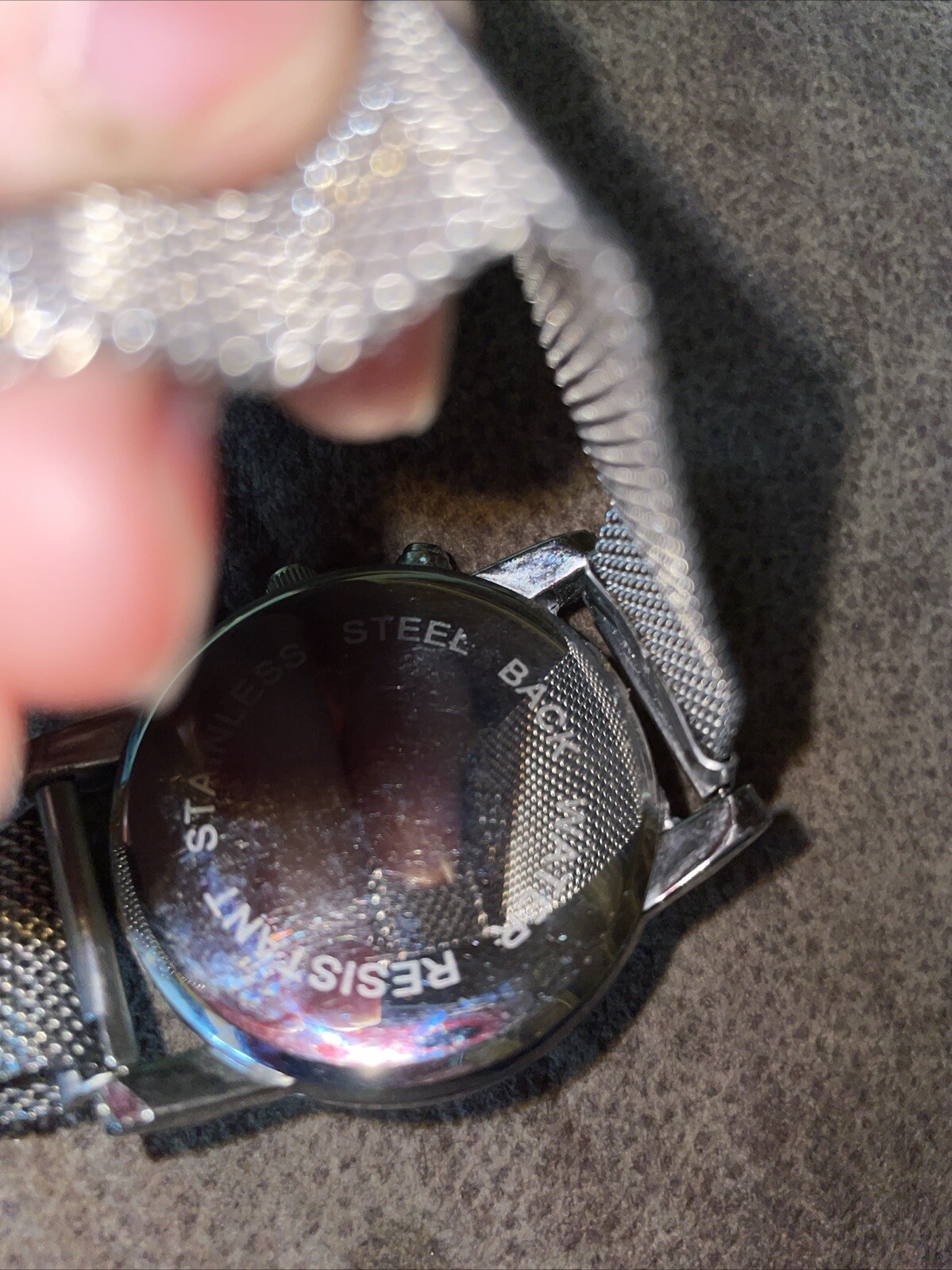 DSF Large Face Mens Watch (Easy to Read) Non Working Please See Photos Watbox