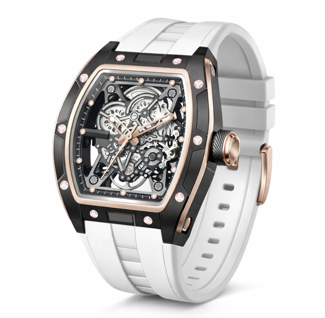 🔥Invicta S1 Rally 42mm AUTOMATIC Tonneau Skeleton Dial Men’s Watch 69524