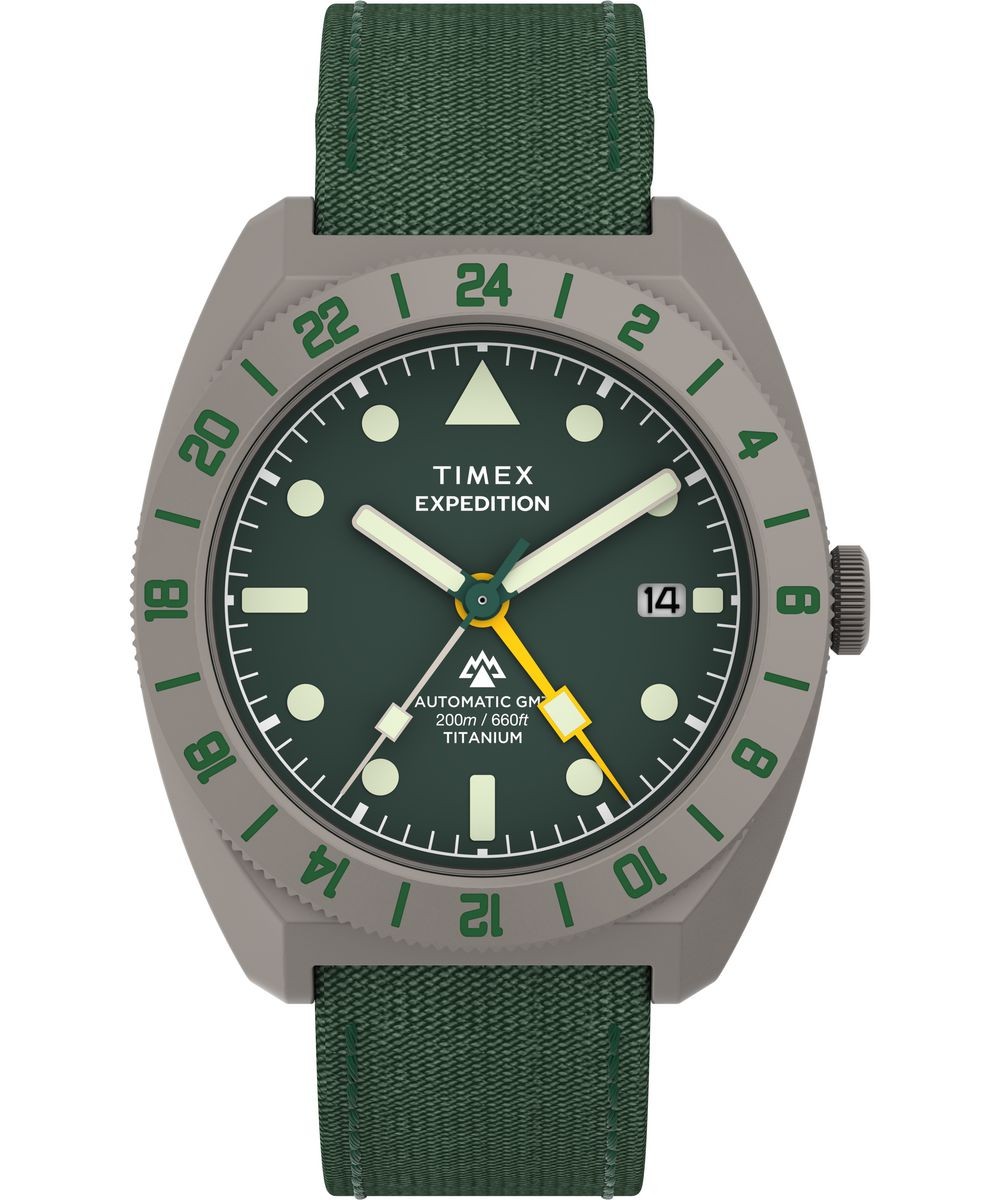 Timex Green Mens Analogue Watch Expedition Pioneer TW2Y63400