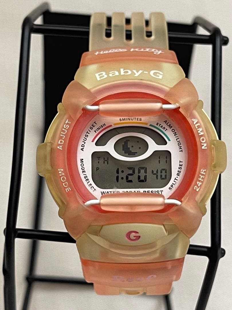 condition operational item Hello Kitty collaboration CASIO Baby G BGR 201