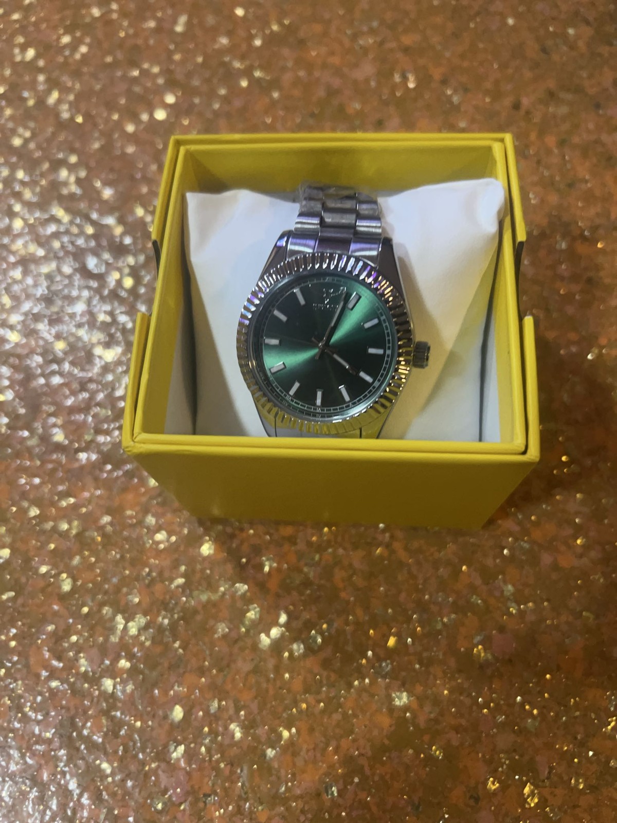 Invicta Specialty Men’s Watch Green Dial Stainless Steel Quartz New In Box