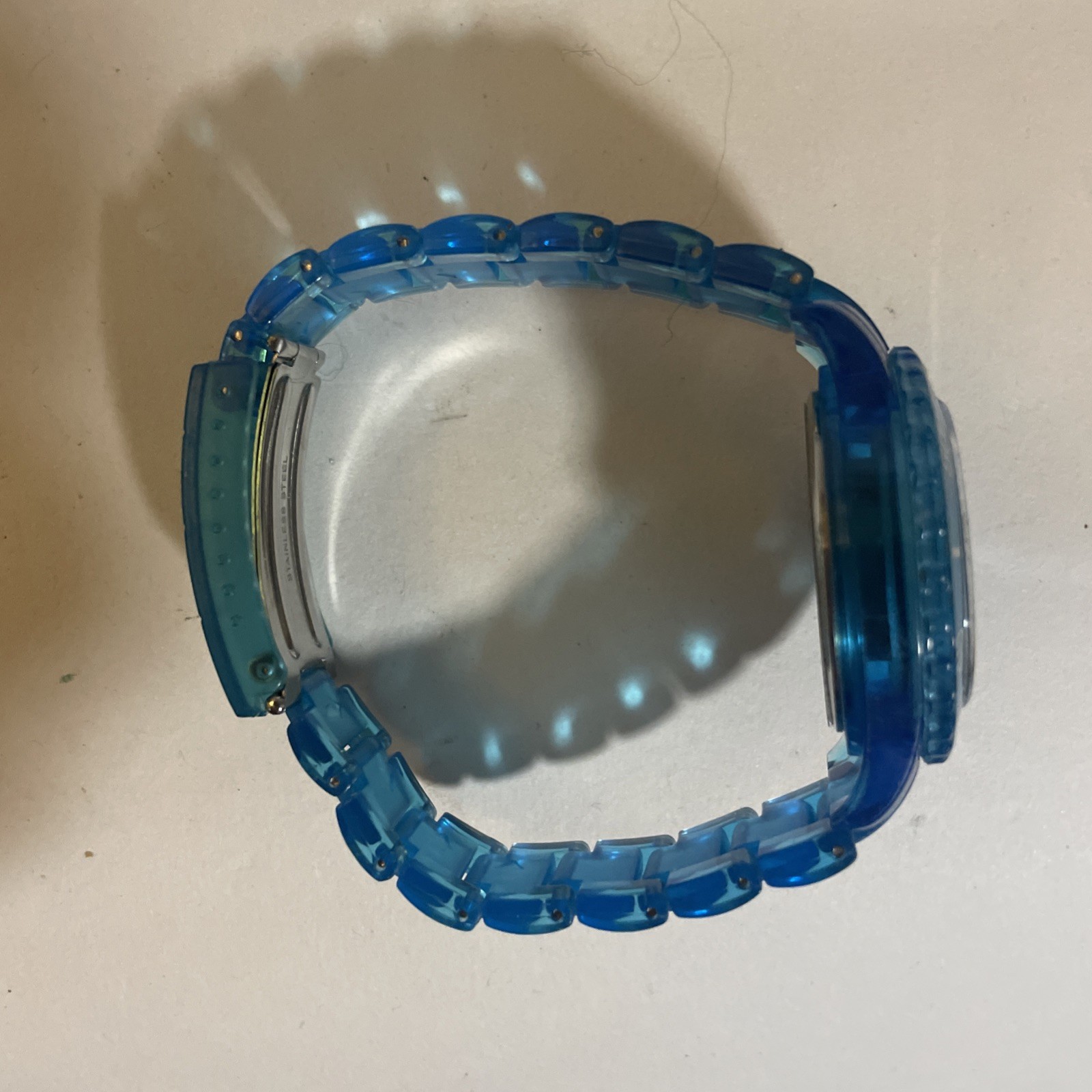 Identity London Electric Blue Dive Style Watch Quartz Movement