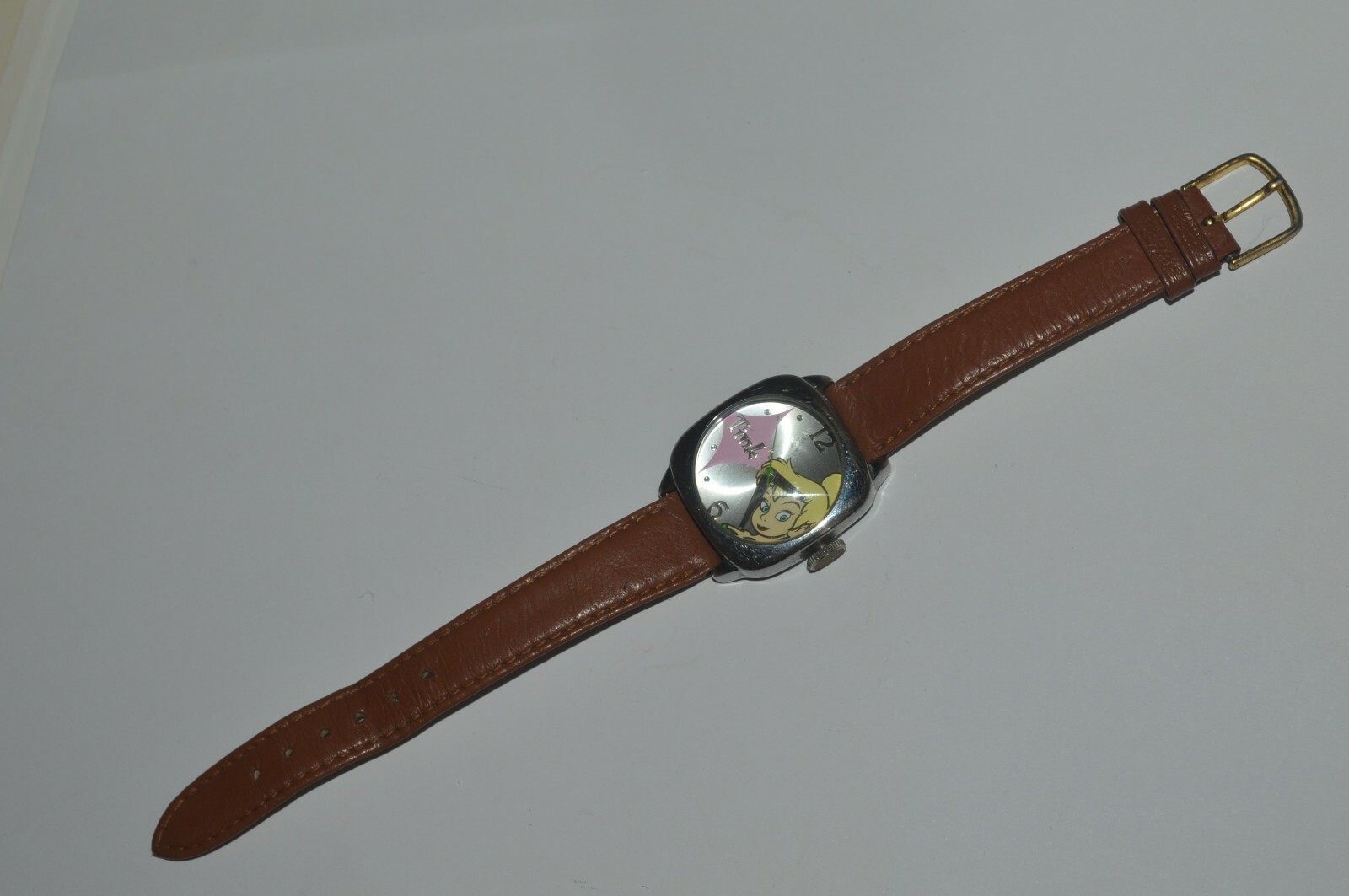 Tinkerbell Disney Watch Model MU1349 SIIO Quartz Unisex 30mm Vintage Works Fine