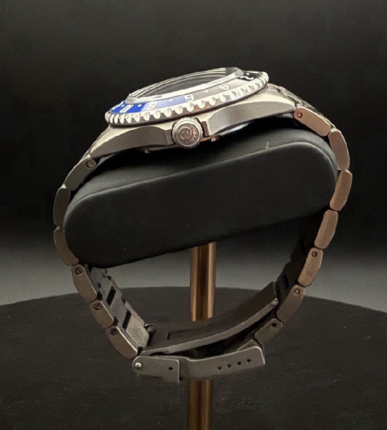 Steinhart Ocean 39 GMT Titanium Limited Ceramic Bezel Full Set Box And Papers