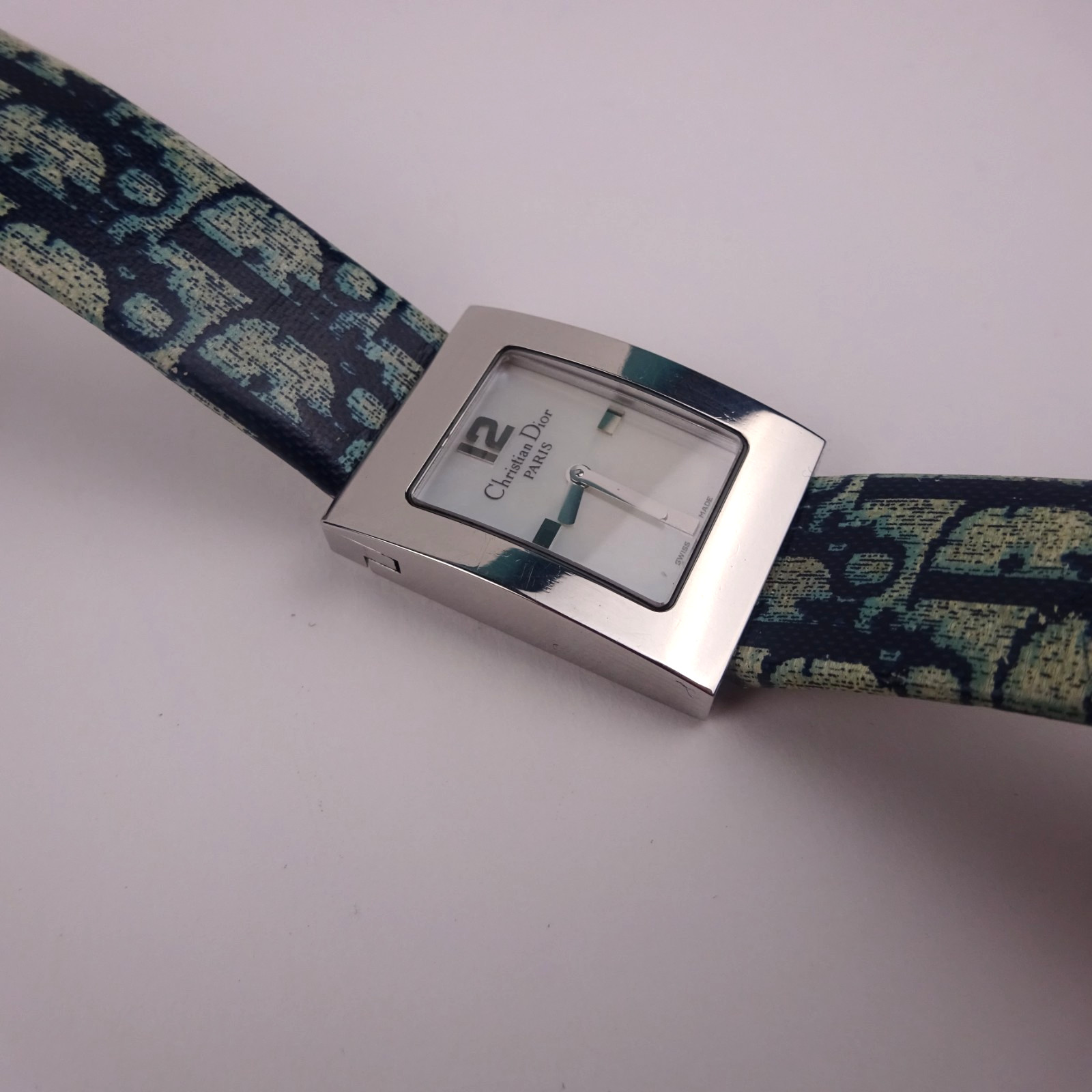 Christian Dior Malice Watch D78-109 Stainless MOP Dial Multicolour Strap Women’s
