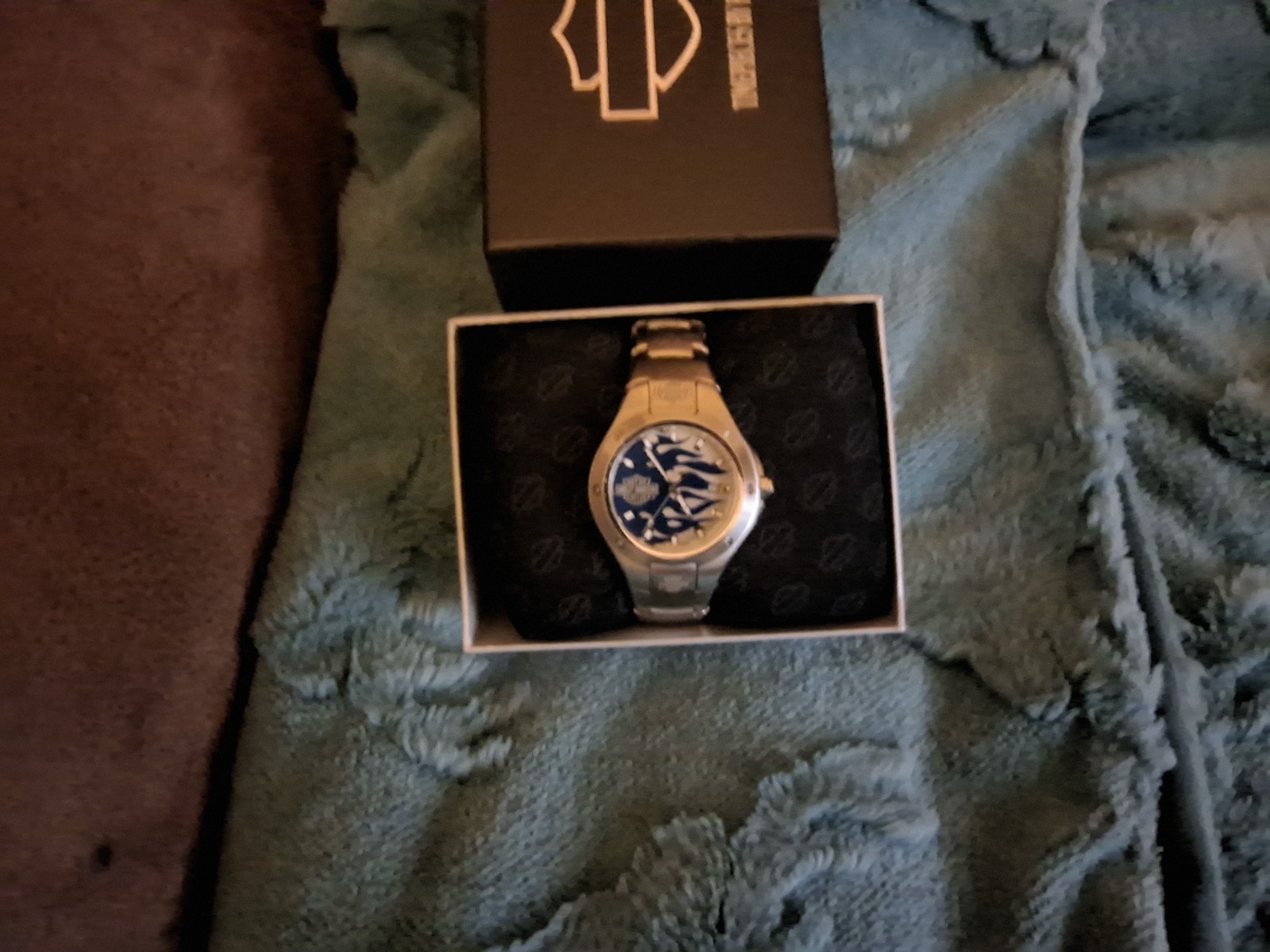 Invicta Two-Tone Stainless Steel Quartz Eagle Dial Watch Harley-Davidson