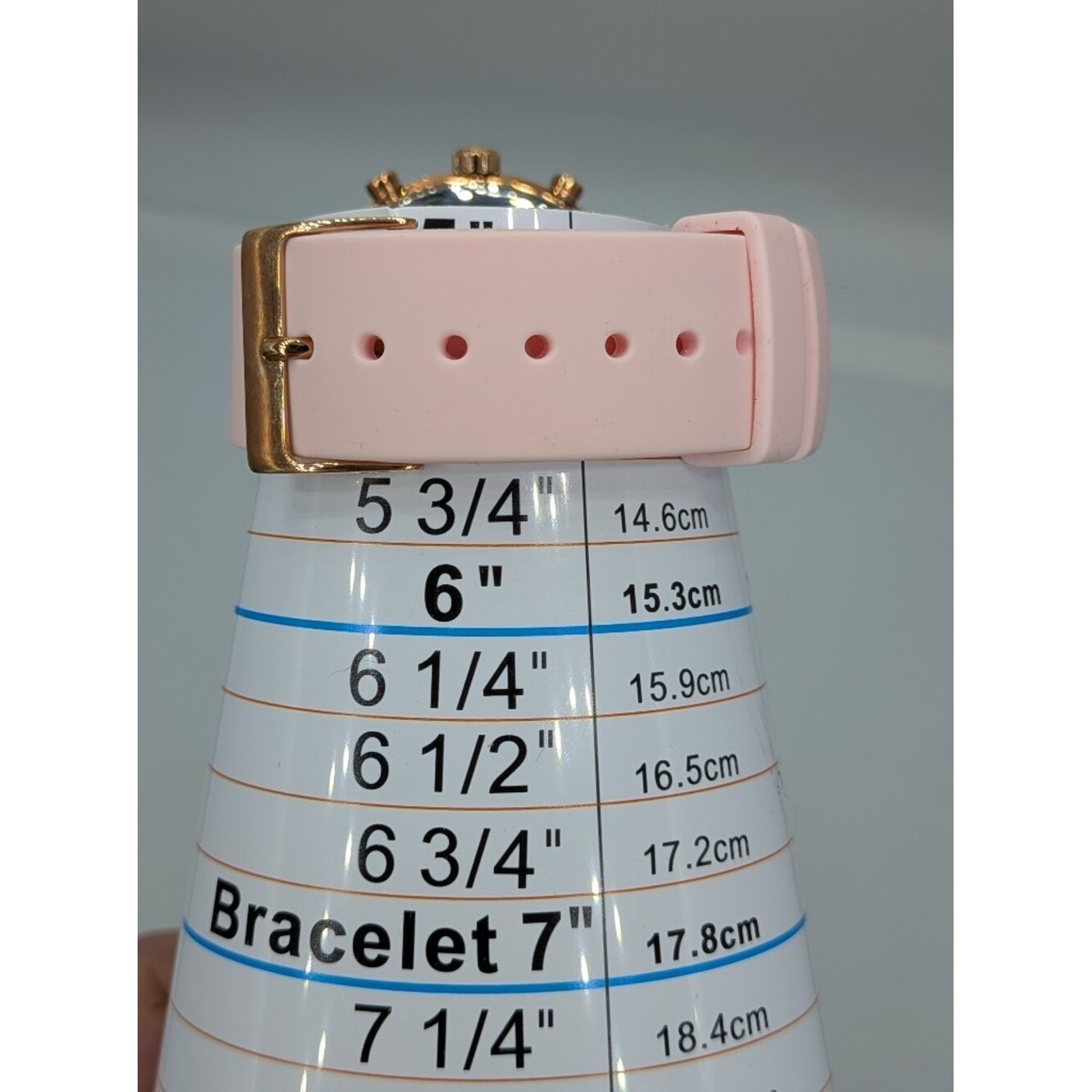 Guess Women’s Watch Solar Rose Gold Pink Dial Rhinestone Bezel U115L32