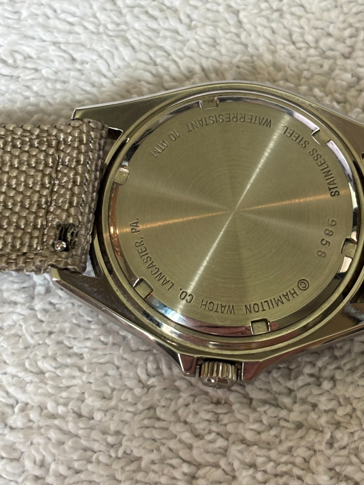 Hamilton Automatic Sub 330ft watch ref 9858