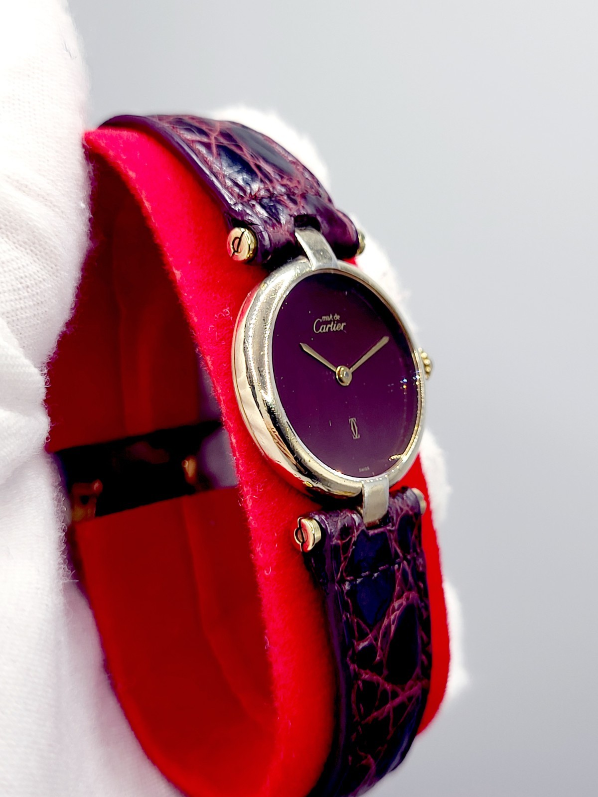 [N.MINT] 24mm Cartier Must de Cartier Swiss Vendome Vermeil Women’s Watch