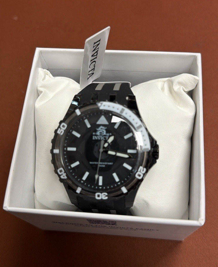Invicta Aqua Men’s Black