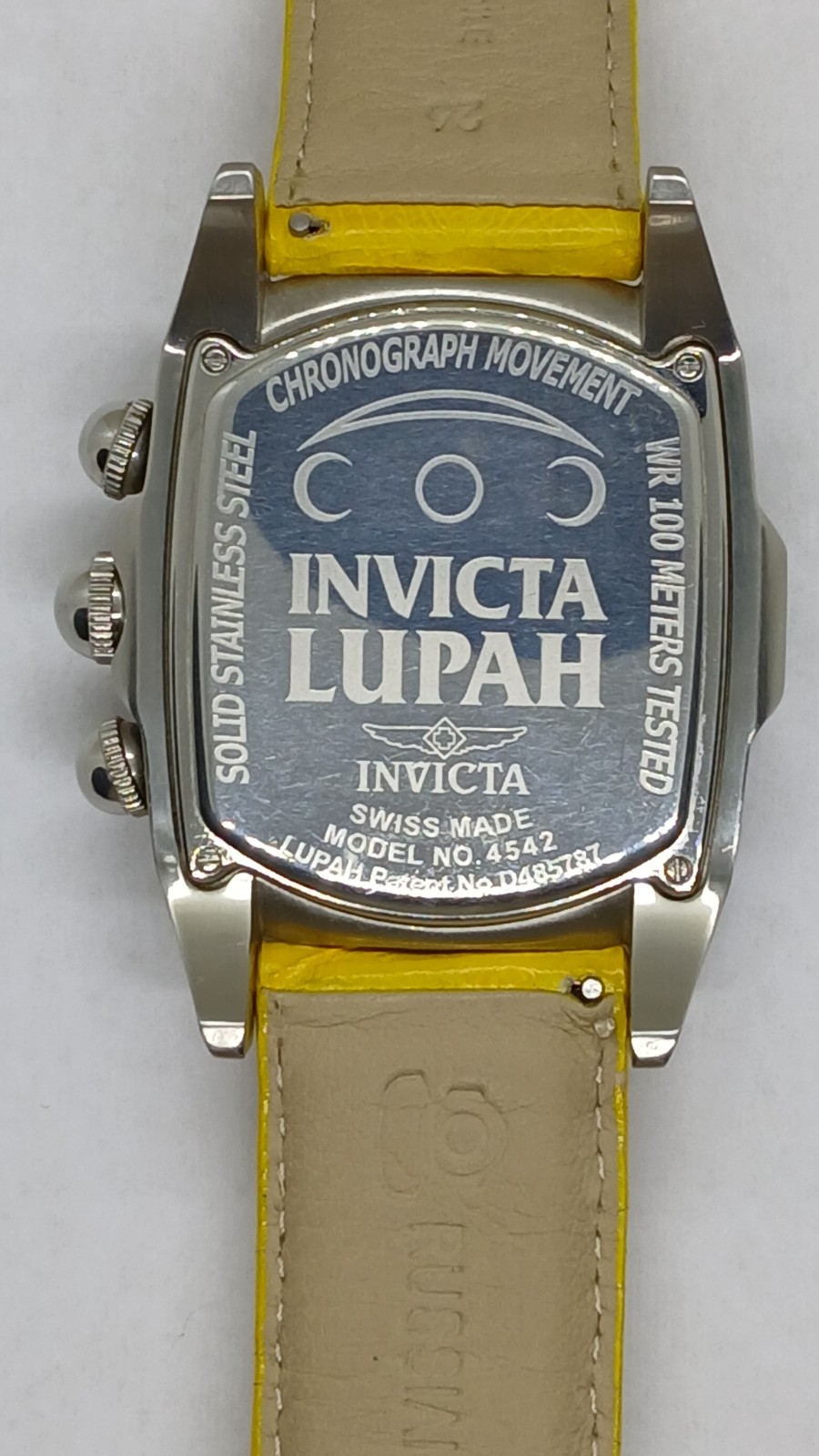 Vntg, Invicta, Lupah Zen, 4542, 46.5 mm, Gray Dial, Men, Read More Below!