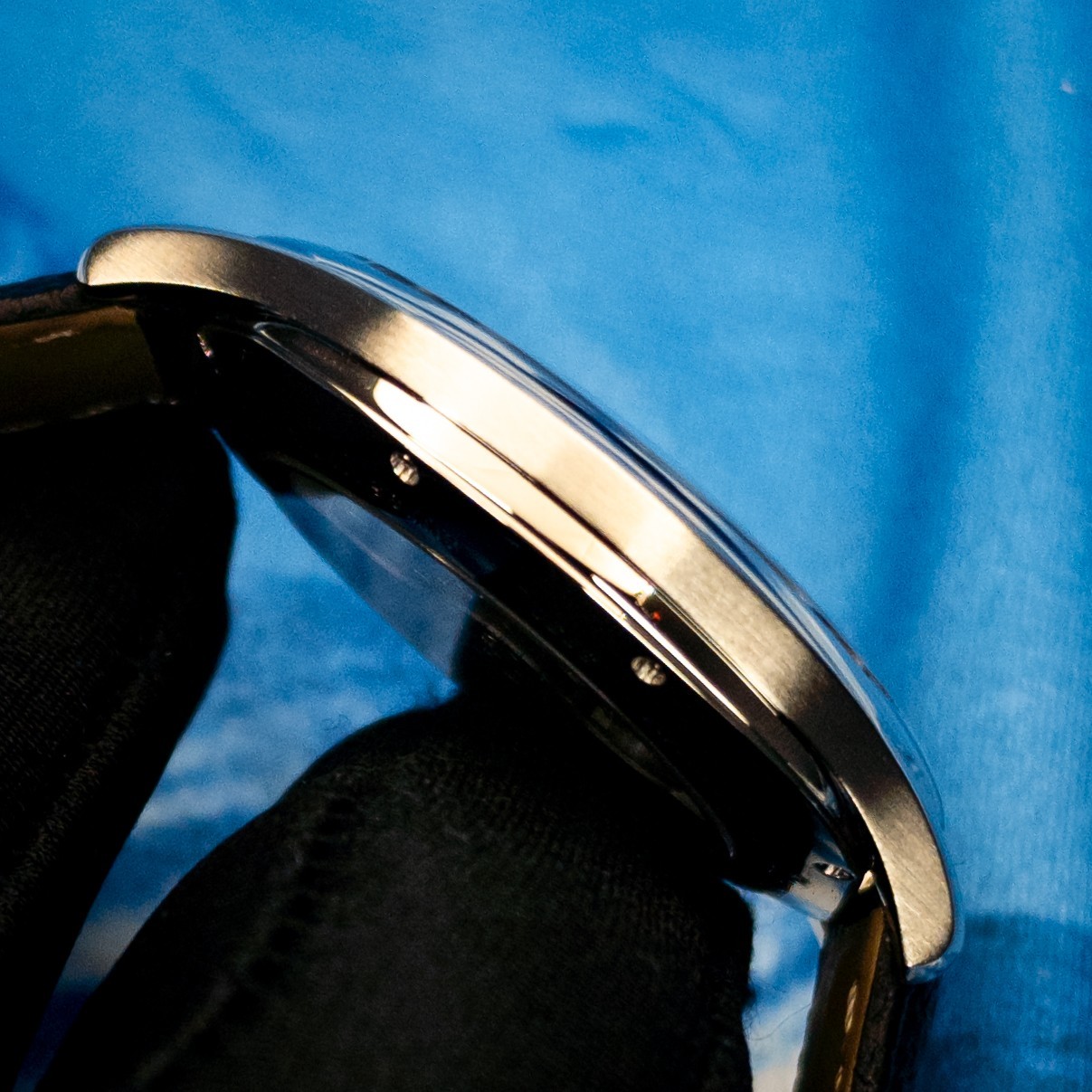 Cartier Drive de Cartier WSNM0004 Silver Guilloché | Blued Hands Men’s Watch B&P